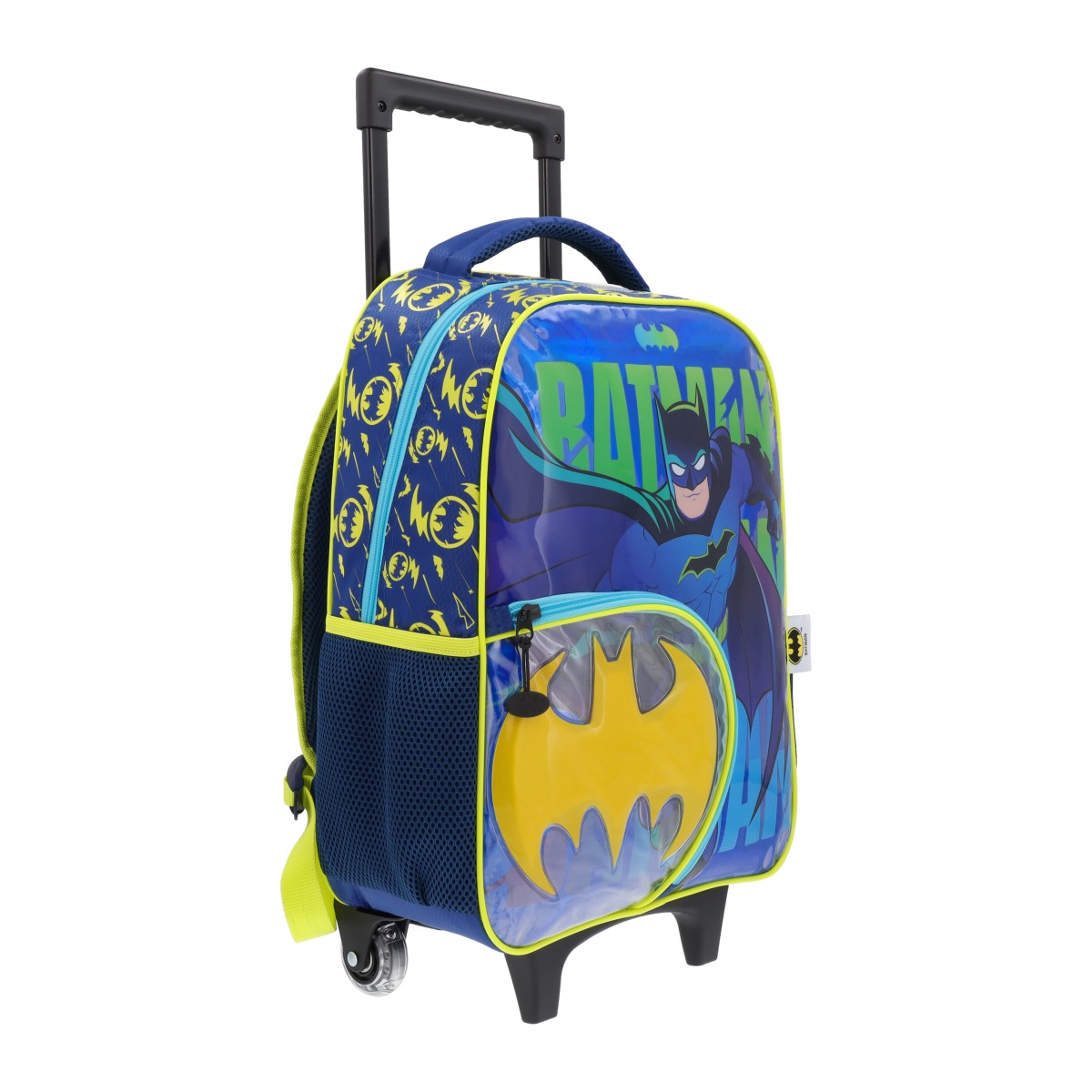 Mochila escolar con rueditas Batman Batiseñal