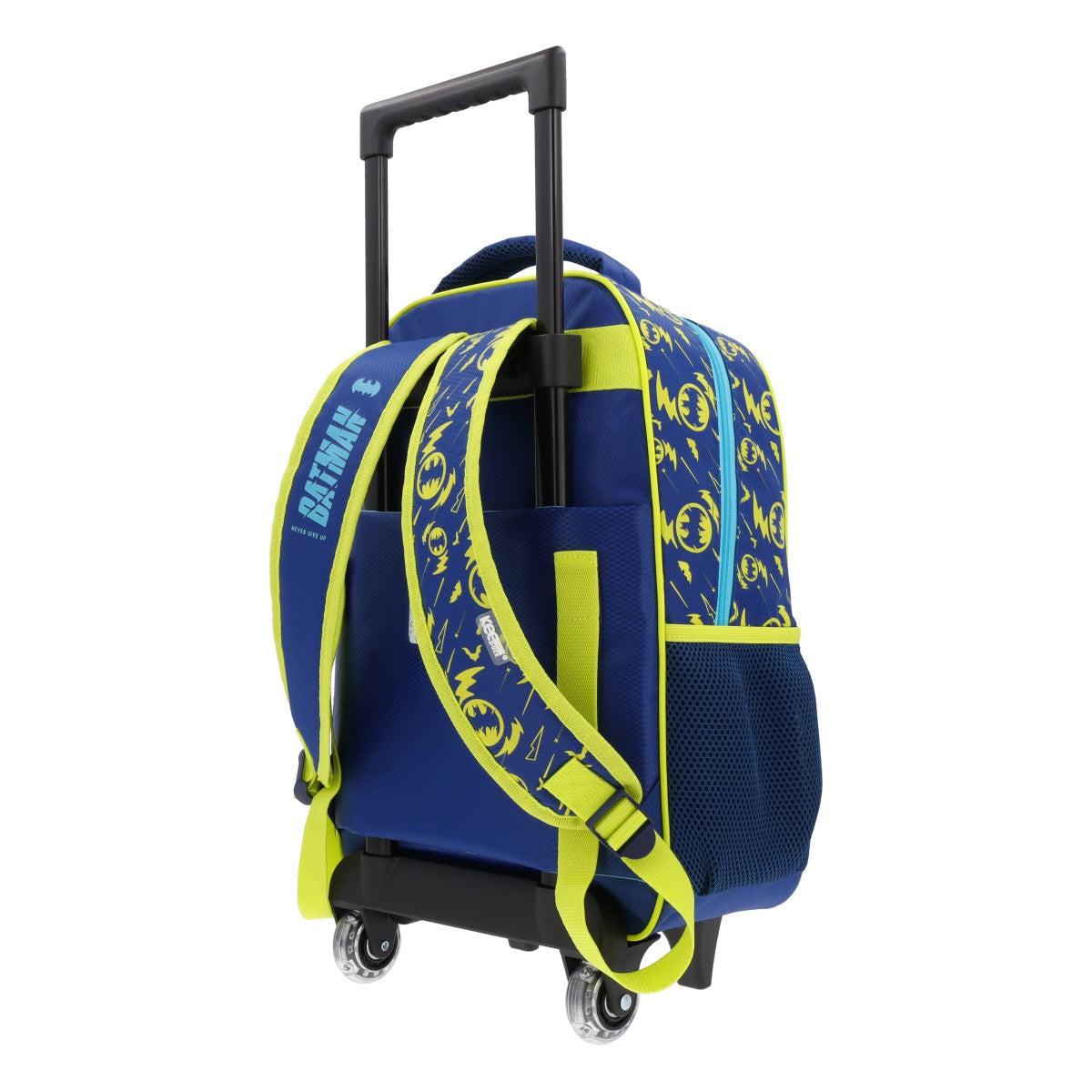 Mochila escolar con rueditas Batman Batiseñal
