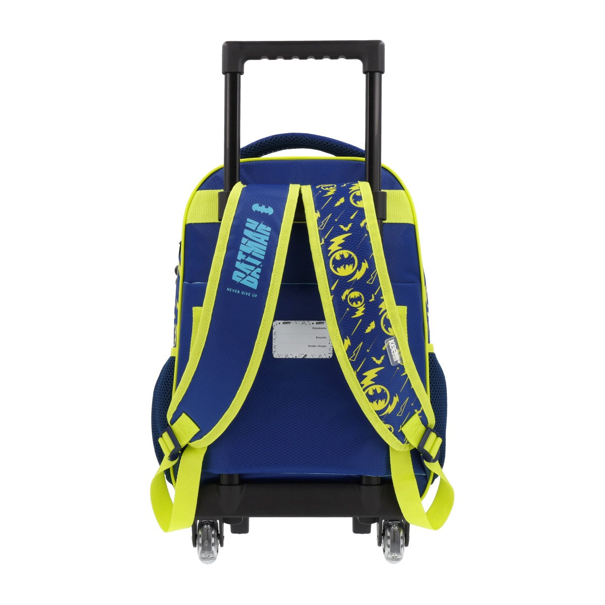 Mochila escolar con rueditas Batman Batiseñal