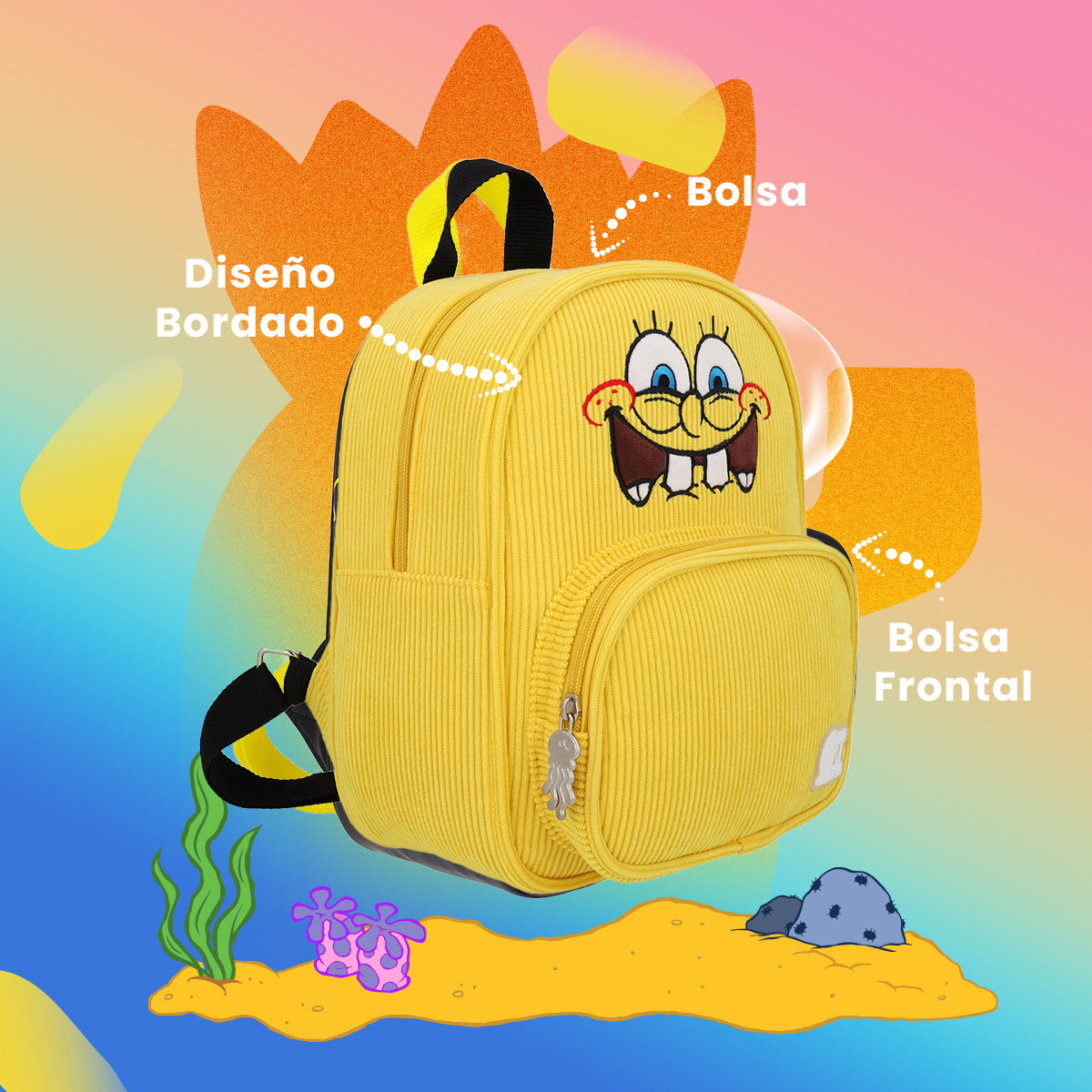 Mini mochila Bob Esponja Classic Edicion