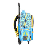 Mochila escolar con rueditas Dragon Ball 099