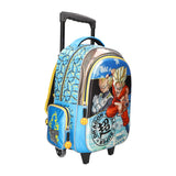 Mochila escolar con rueditas Dragon Ball 099