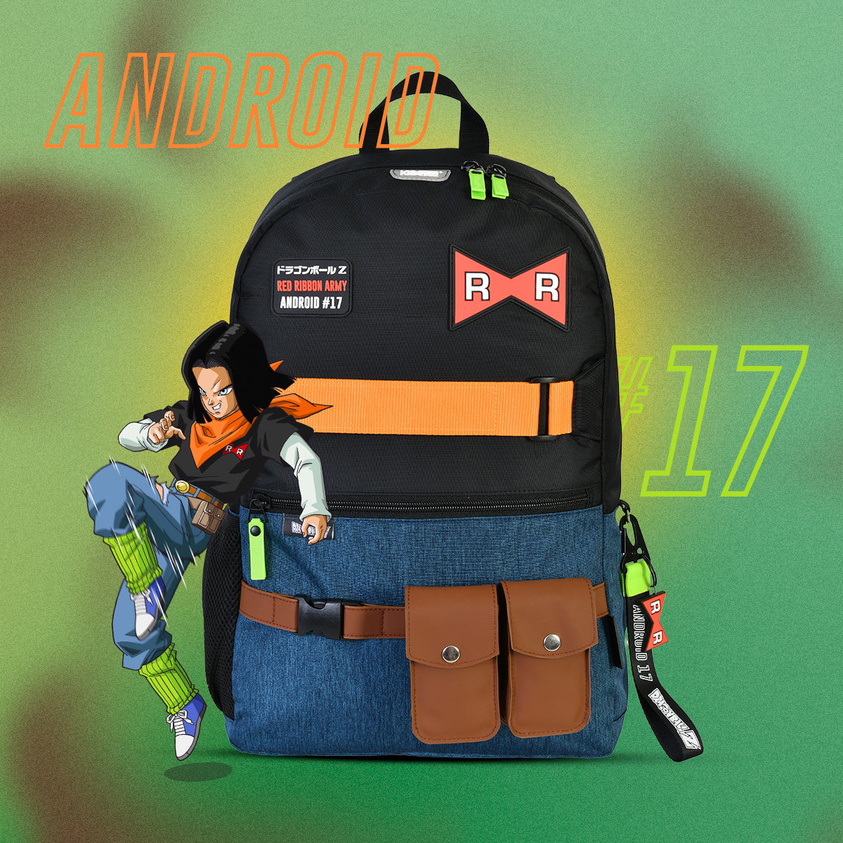Mochila Androide 17 Dragon Ball Edición Especial
