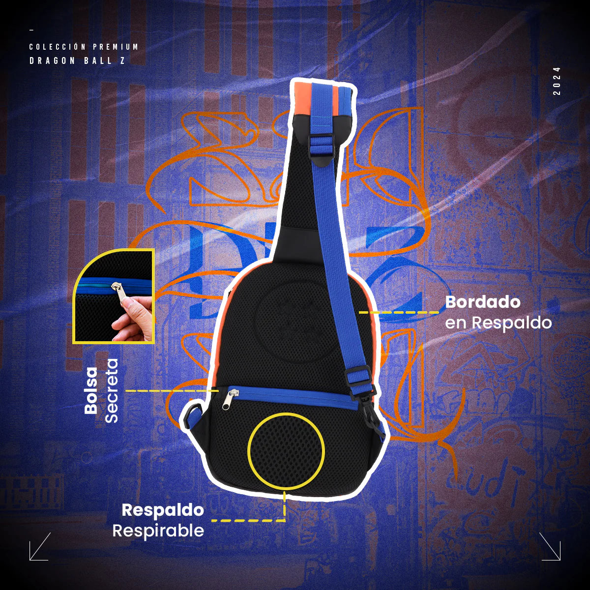 Cross Body Dragon Ball Goku