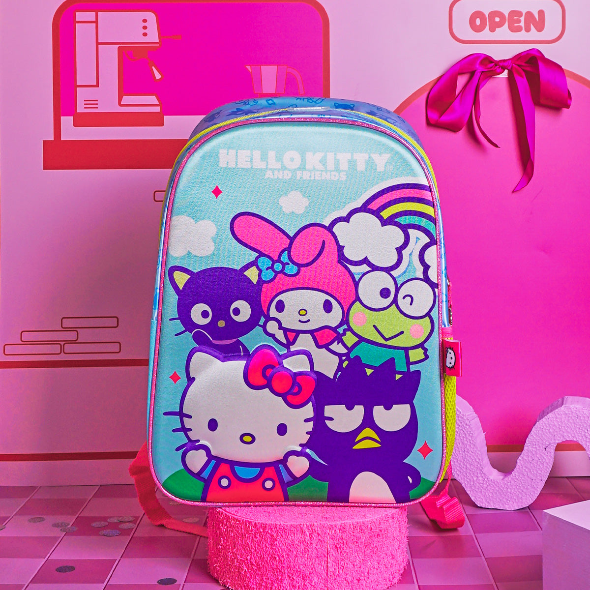 Mochila escolar Hello Kitty & Friends 003
