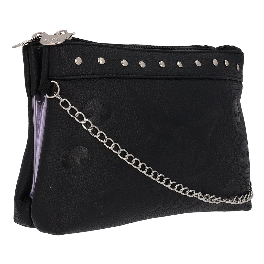 Cosmetiquera Negra Hello Kitty de Kuromi Edición Limitada