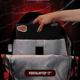 Mochila Akasuki Nubes rojas