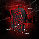 Mochila Akasuki Nubes rojas