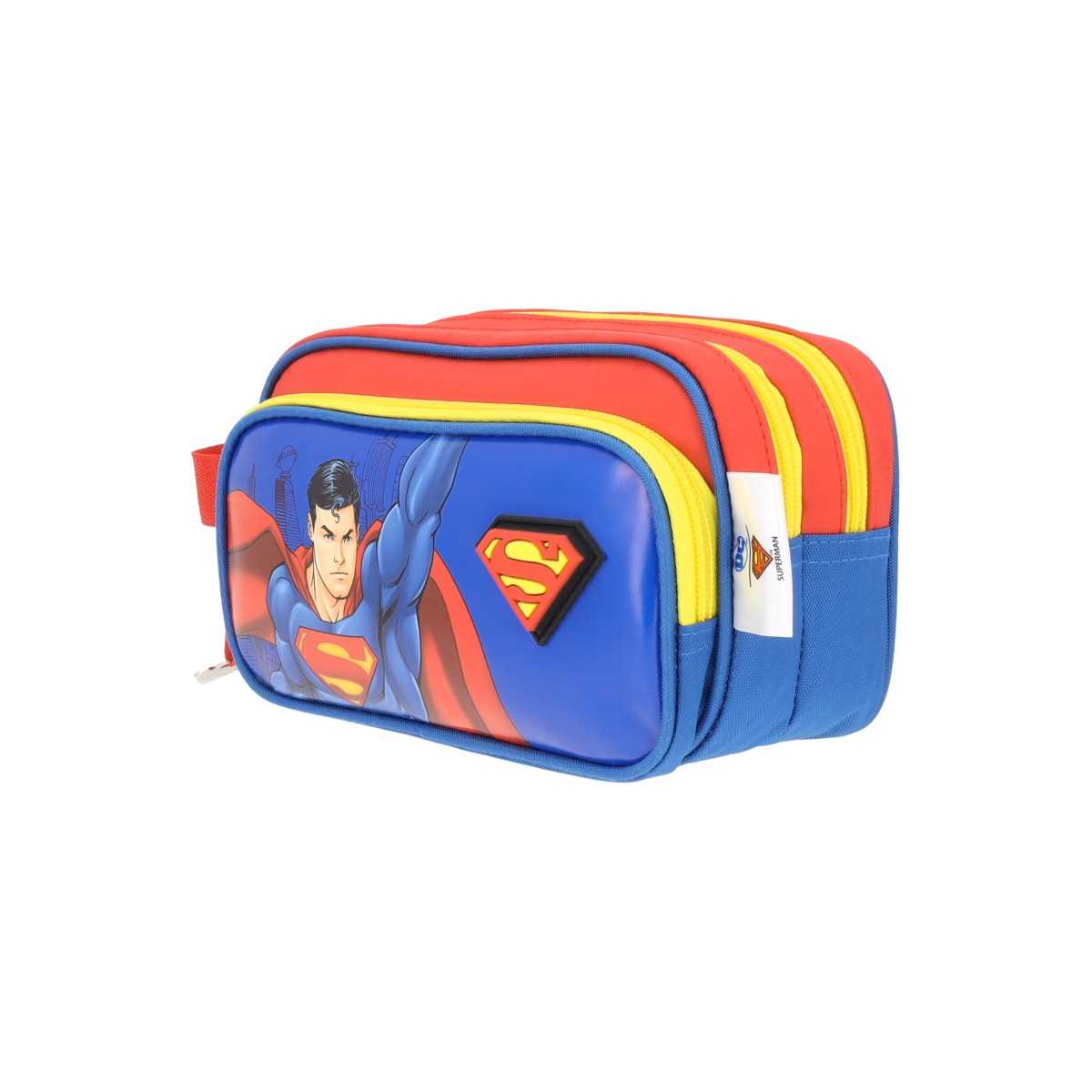 Estuchera escolar Superman DC 003