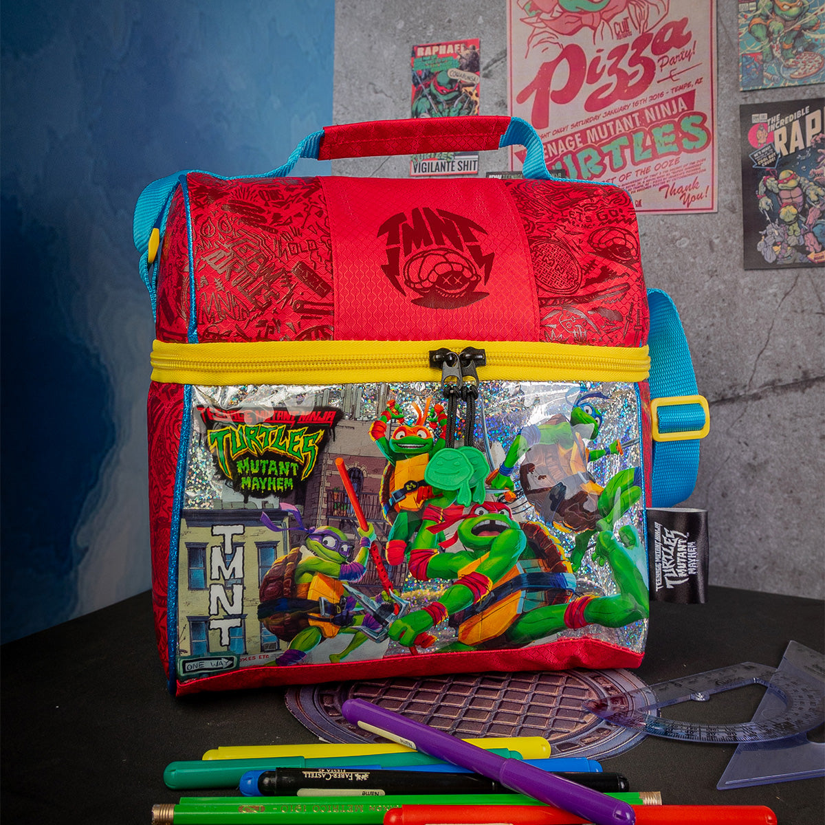 Lonchera escolar Tortugas Ninja 003