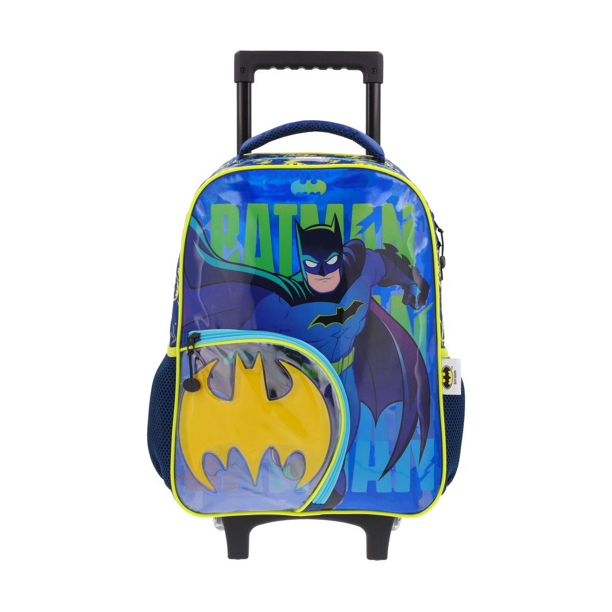 Mochila escolar con rueditas Batman Batiseñal