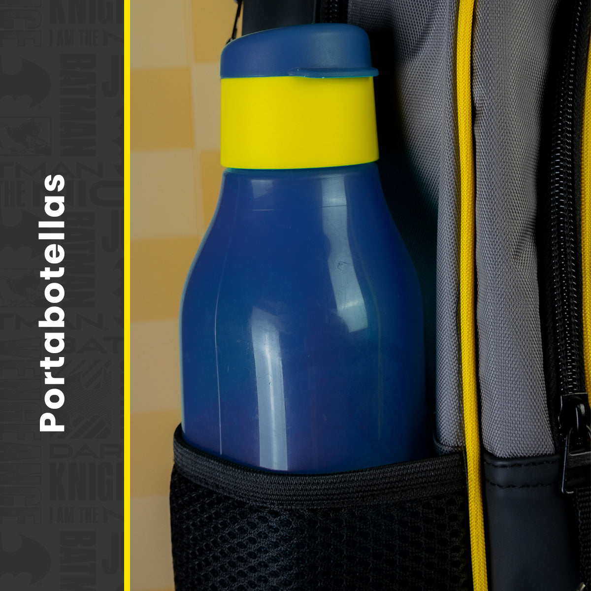 Mochila escolar Batman con alas desplegables Colección 011