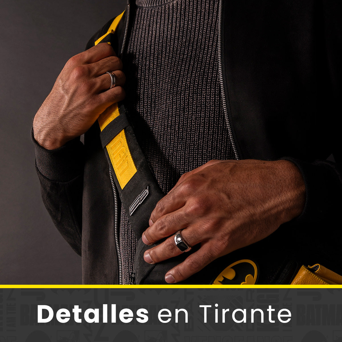 Mochila Cross Body Batman Black 012