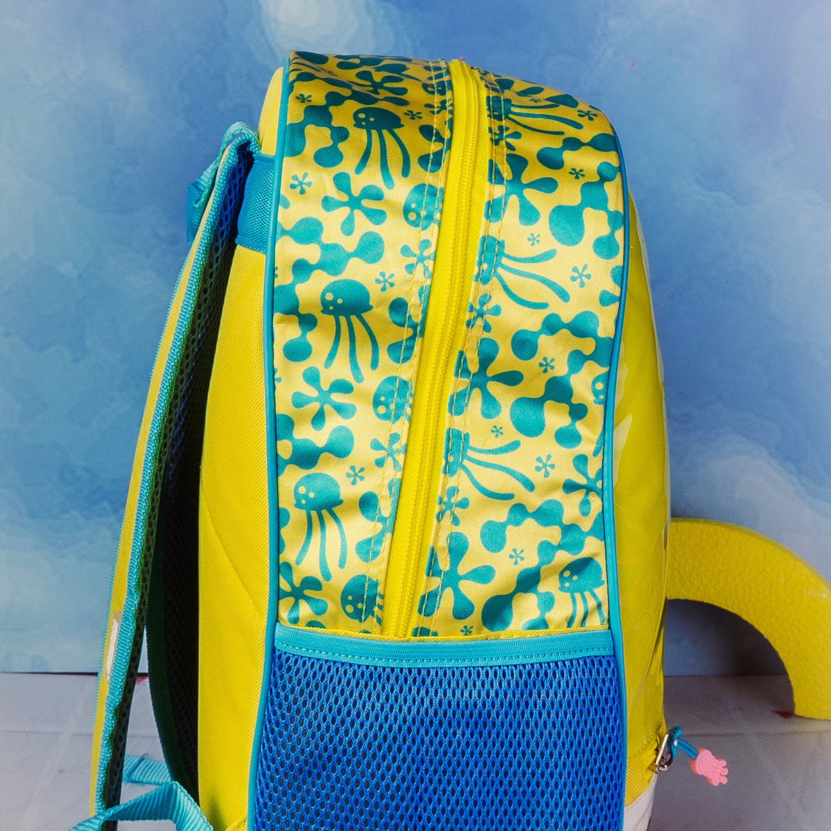 Mochila escolar Bob Esponja Aqua 002