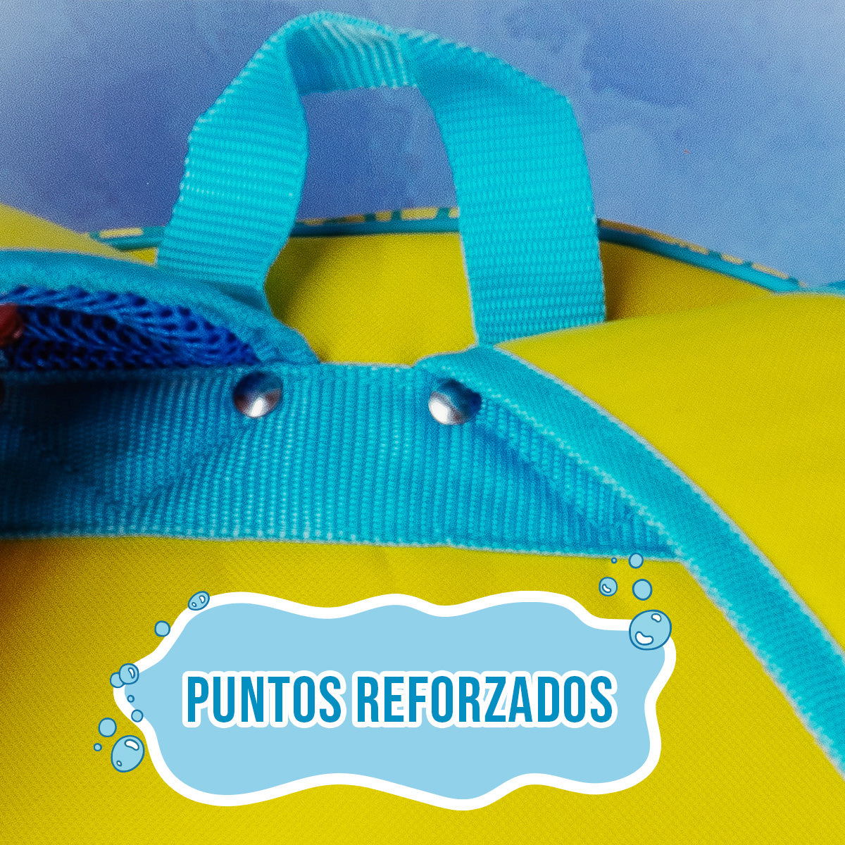 Mochila escolar Bob Esponja Aqua 002