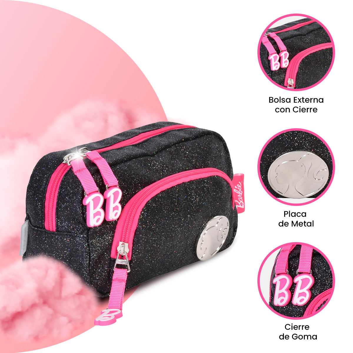 Estuche Barbie Black Edition