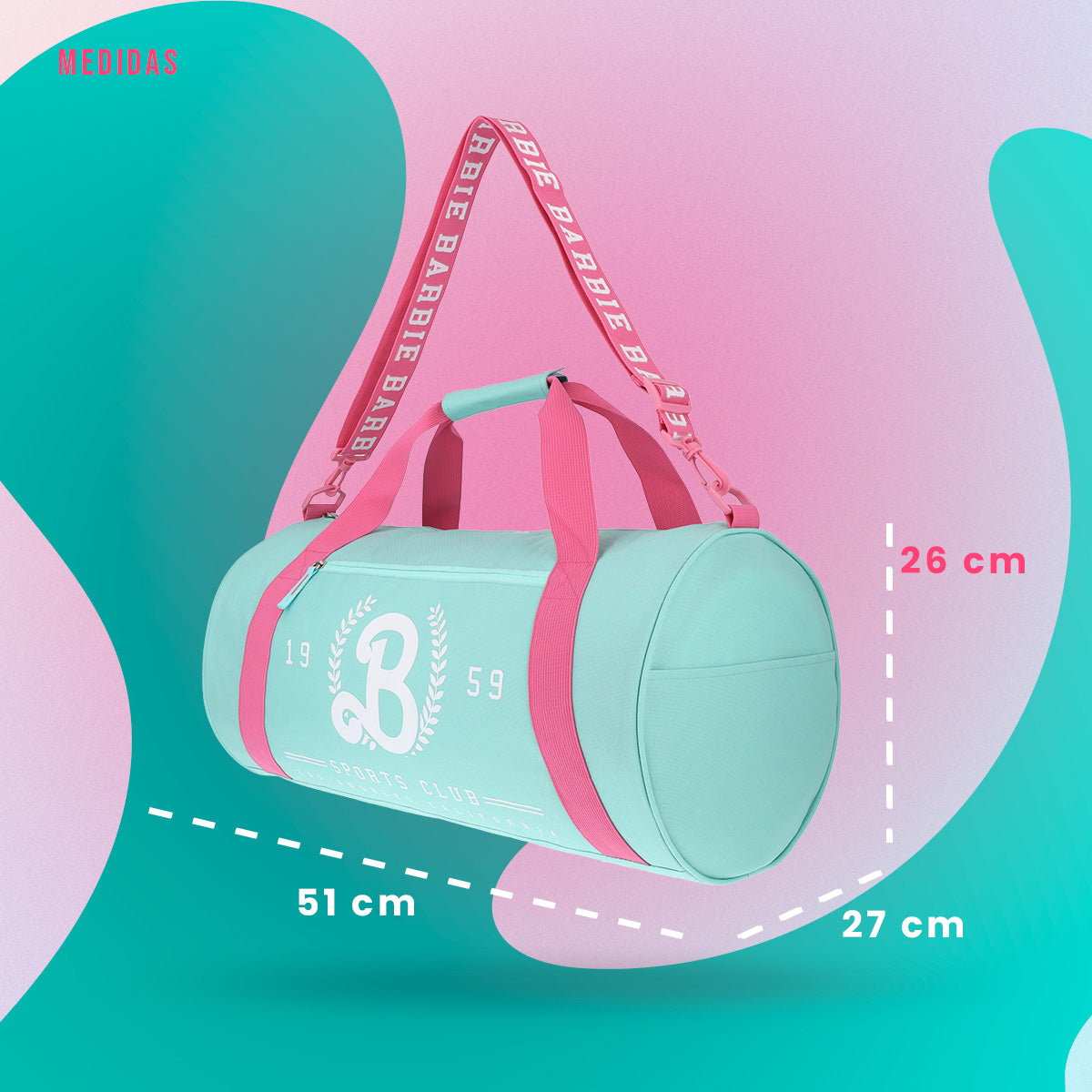 Mochila de Gym Barbie