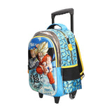 Mochila escolar con rueditas Dragon Ball 099