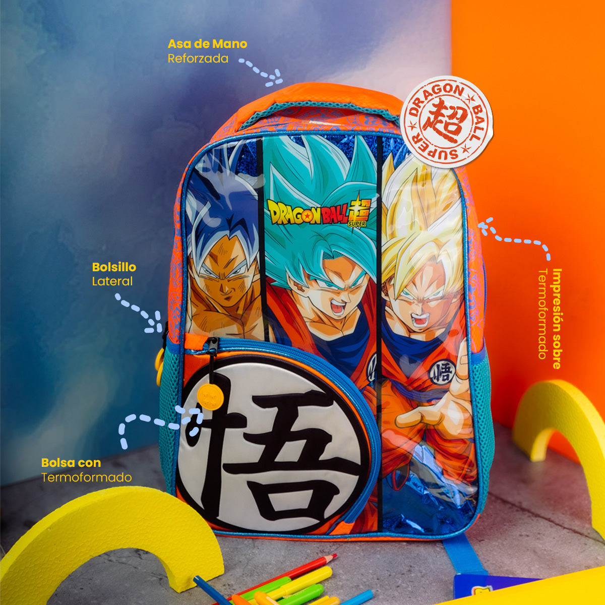 Mochila escolar Dragon Ball 105