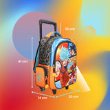 Mochila escolar con rueditas Dragon Ball 115