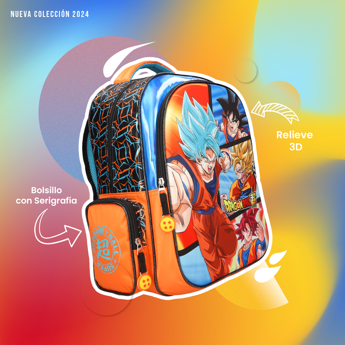 Mochila escolar Dragon Ball 115