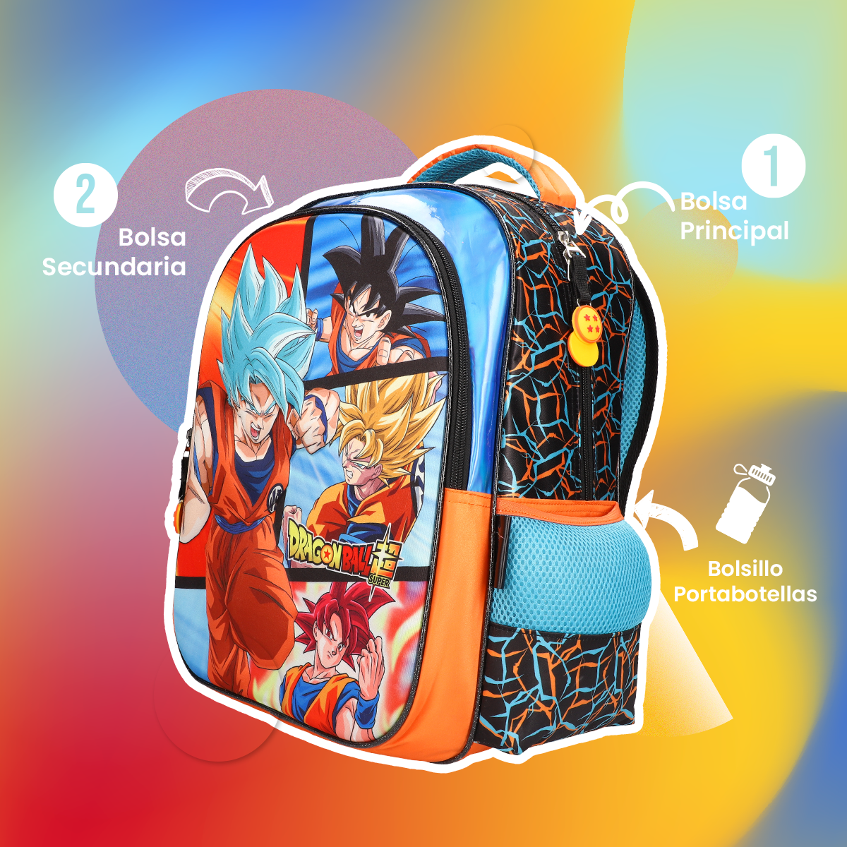 Mochila escolar Dragon Ball 115