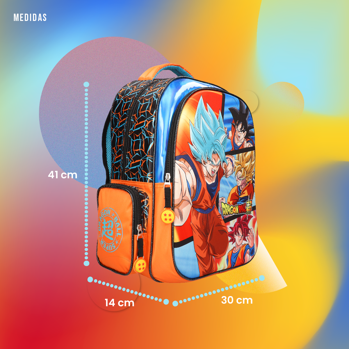 Mochila escolar Dragon Ball 115