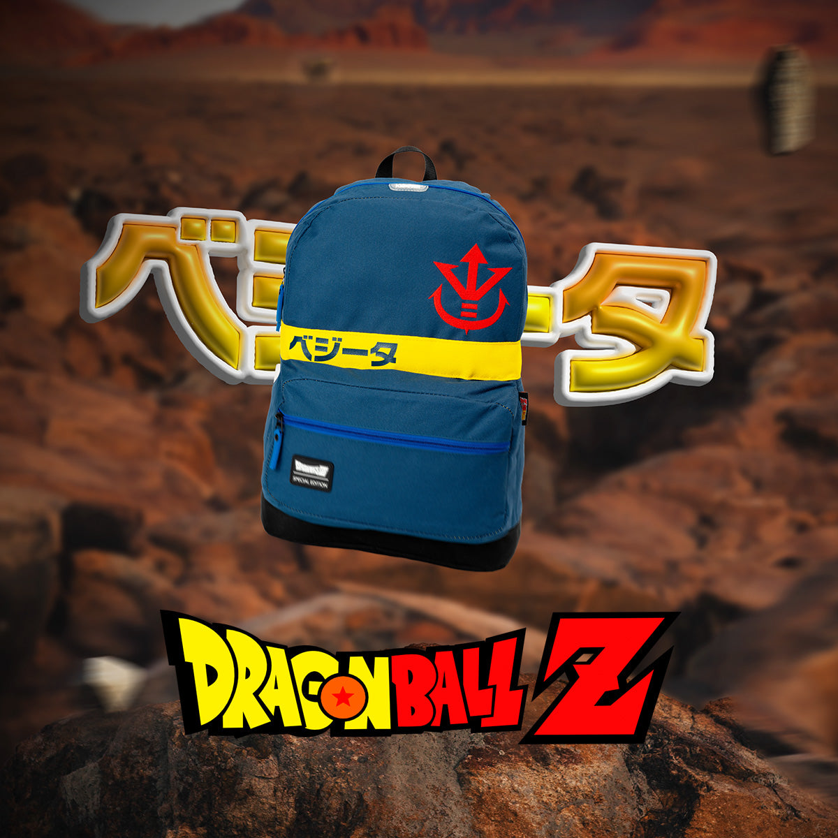 Mochila Dragon Ball Z Ligera Vegeta