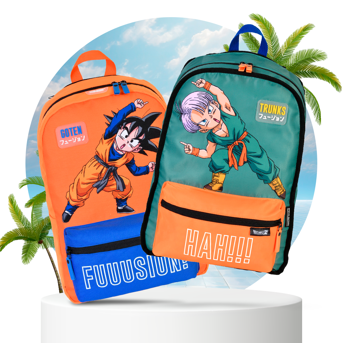 Mochila Reversible Gotenks