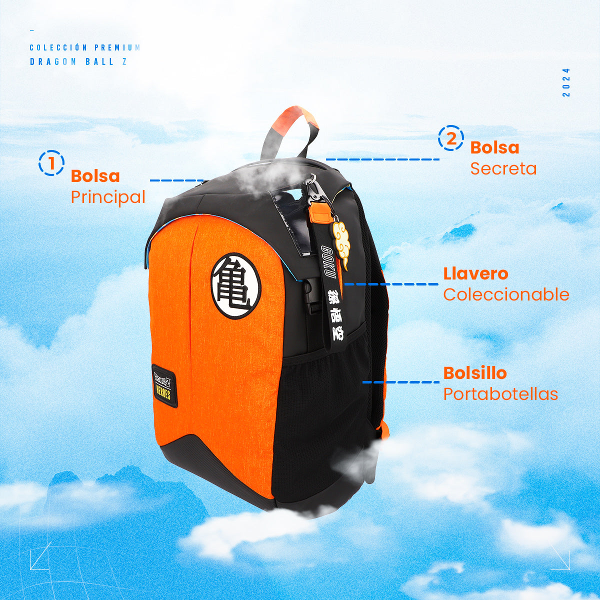 Mochila Dragon Ball Kame House CN