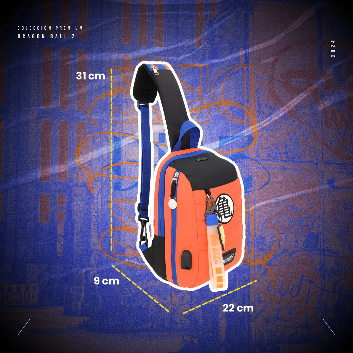 Cross Body Dragon Ball Goku