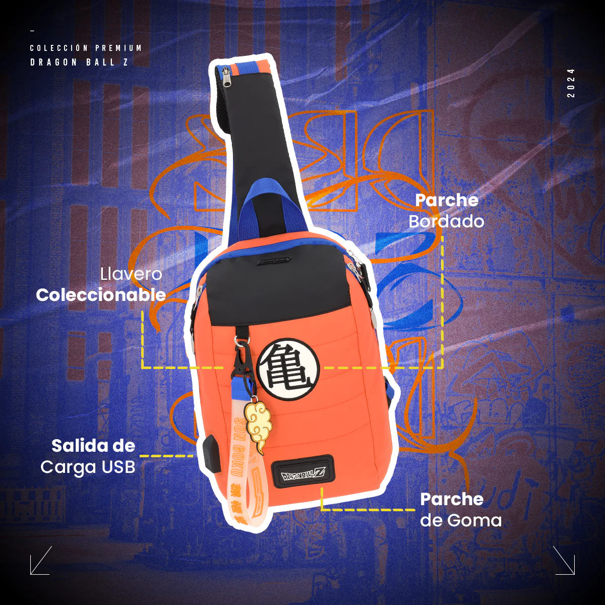 Cross Body Dragon Ball Goku