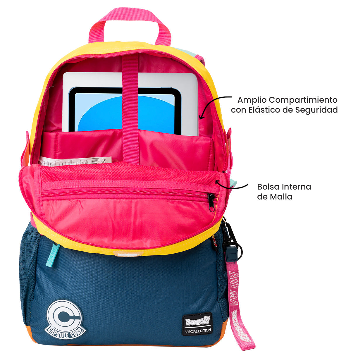 Mochila Bulma Drago Ball Edición Especial
