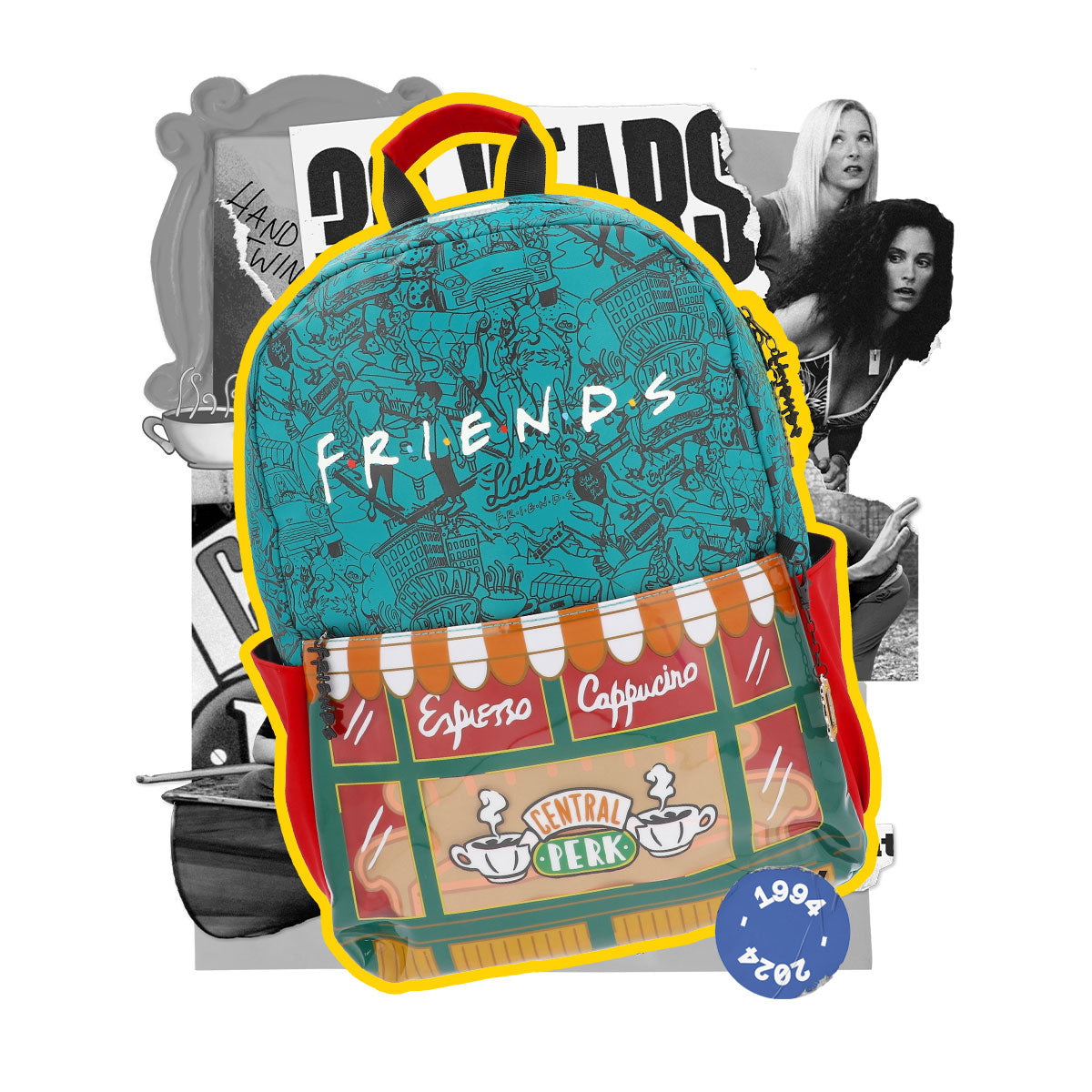 Mochila Friends Central Perk Edition