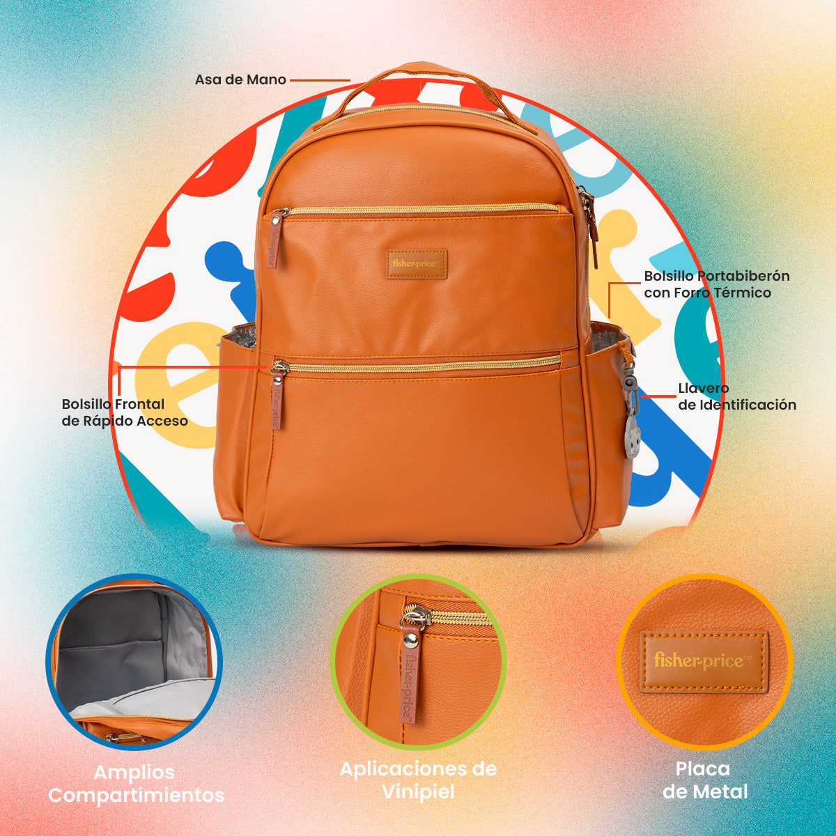 Pañalera fisher Price Signature Edition