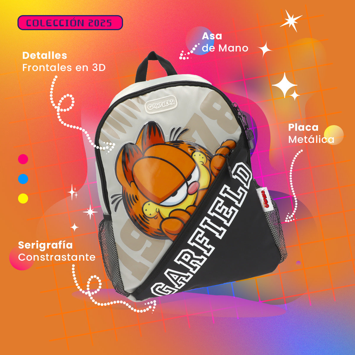 Mochila Garfield Urban Collage 011