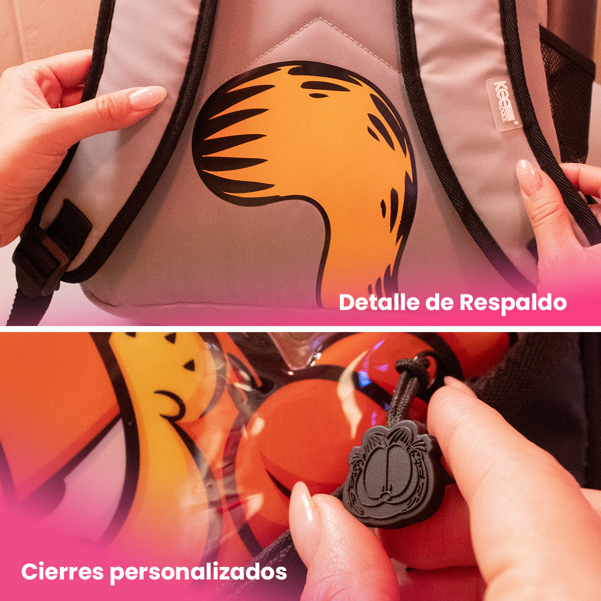 Mochila Garfield Urban Collage 011