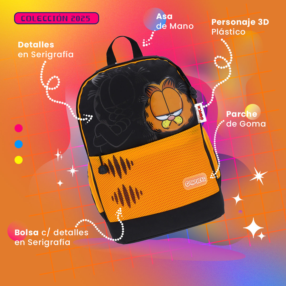 Mochila Garfield Urban Edition 016