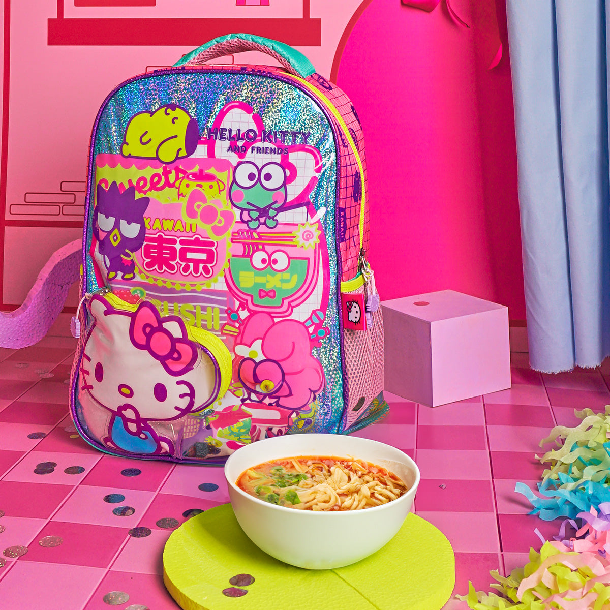 Mochila escolar Hello Kitty & Friends 002