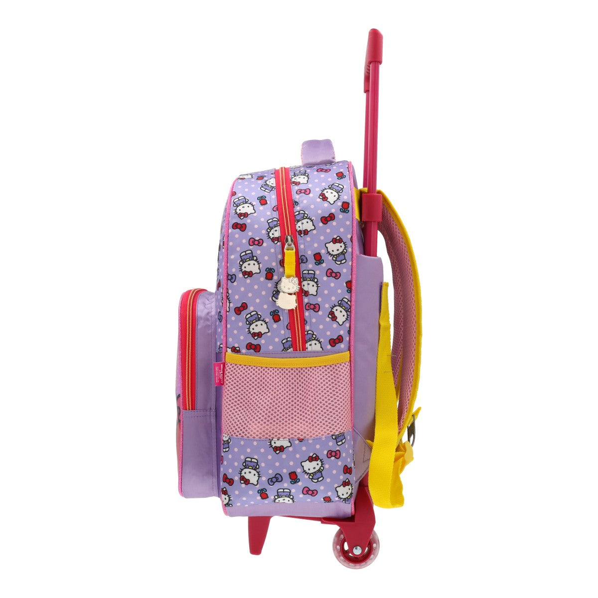 Mochila escolar con rueditas Hello Kitty 004