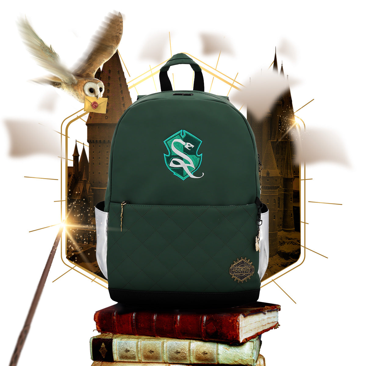 Mochila Slytherin Hogwarts Legacy