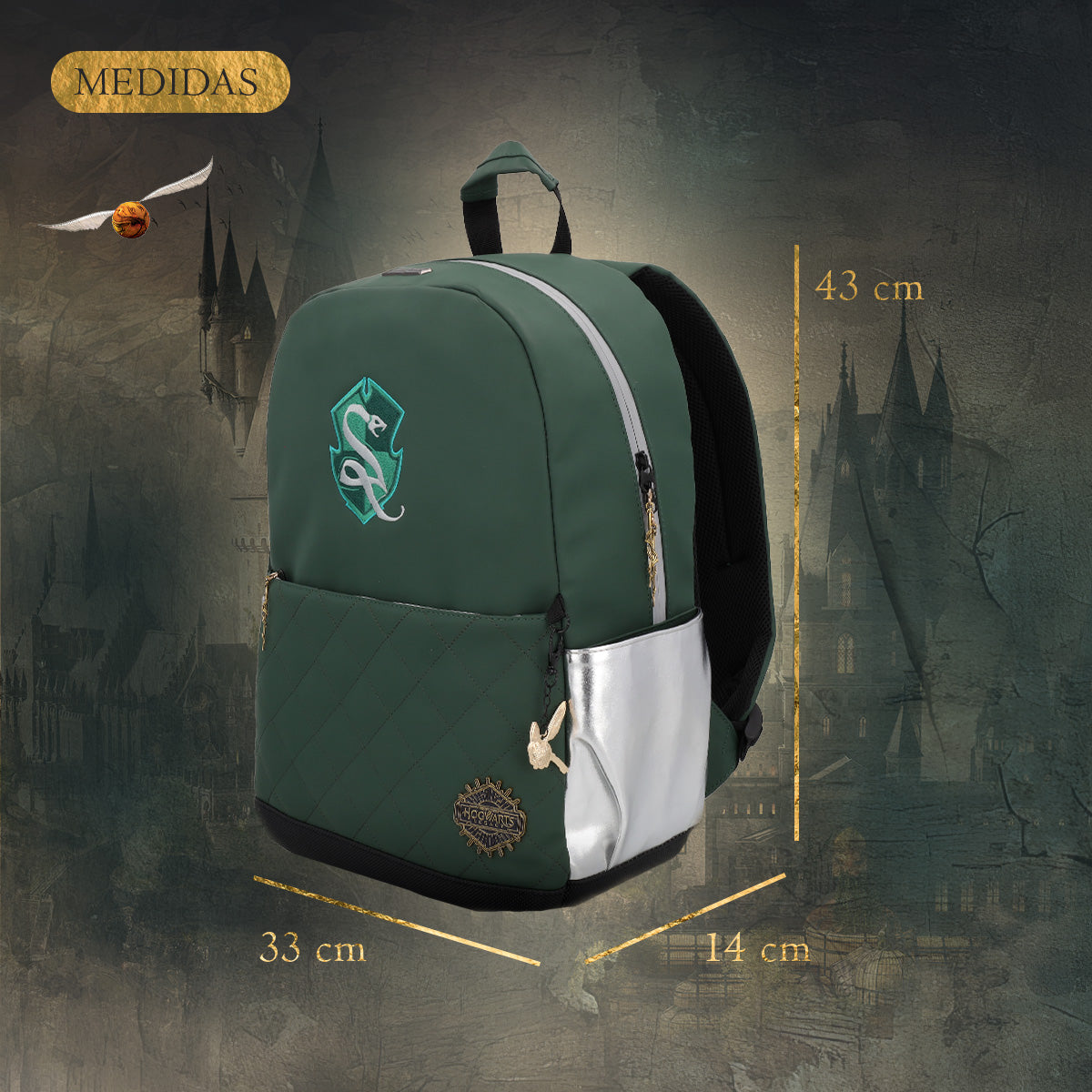 Mochila Slytherin Hogwarts Legacy