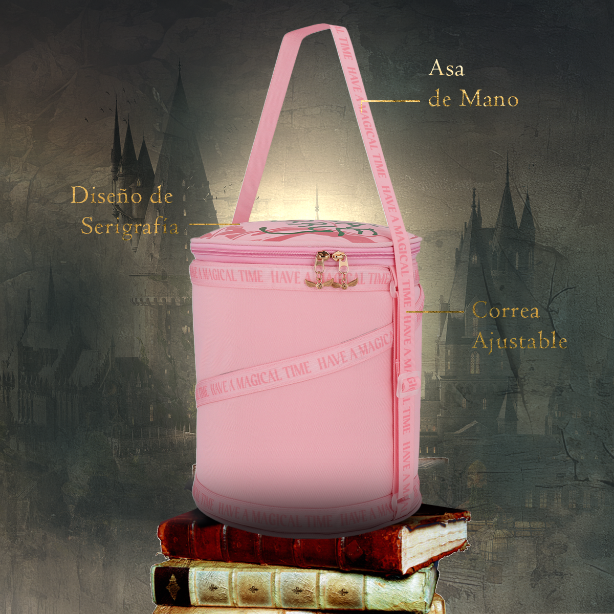 Lonchera / Cooler Harry Potter Pastel HBD - Edicion Limitada