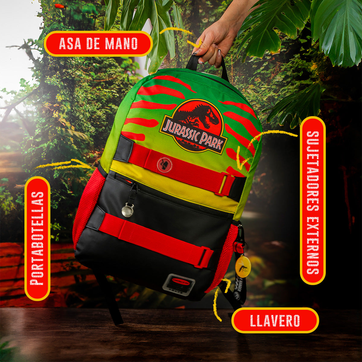 Mochila Jurassic Park Retro Edition 001