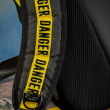 Mochila Jurassic Park Warning Yellow