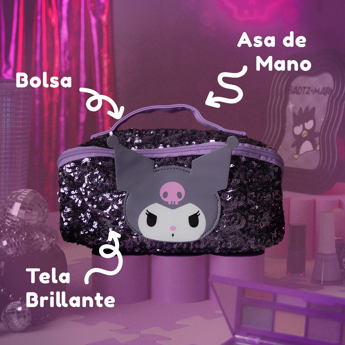 Estuche Kuromi Hello Kitty Edicion Limitada