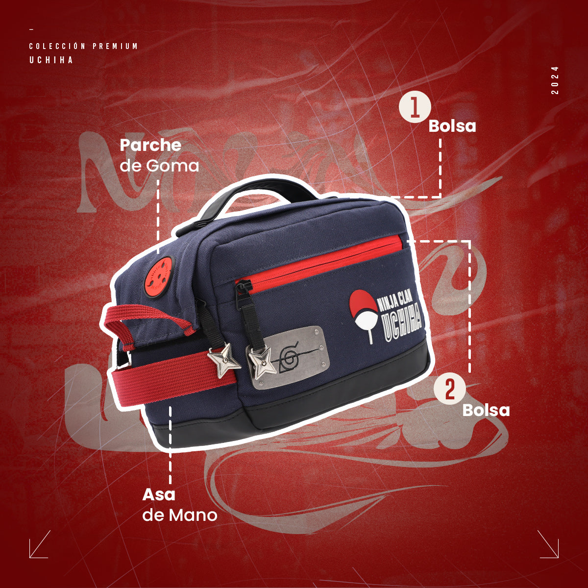 Estuchera Sasuke Uchiha Last Edition