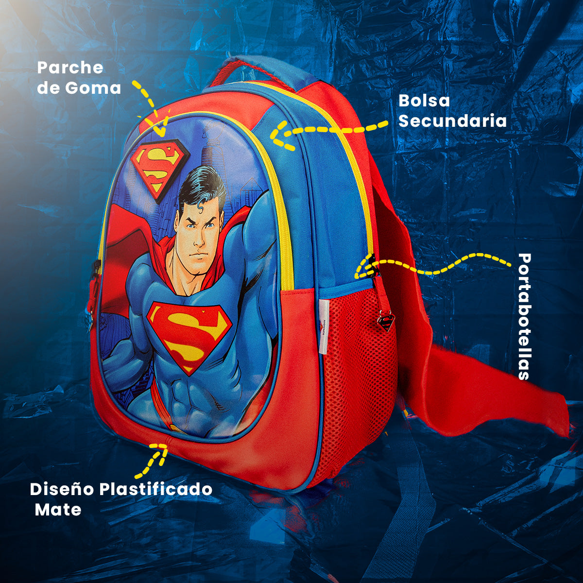 Mochila escolar Superman DC Comics SUP003