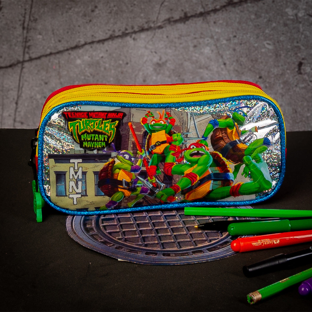 Estuchera escolar Tortugas Ninja 003