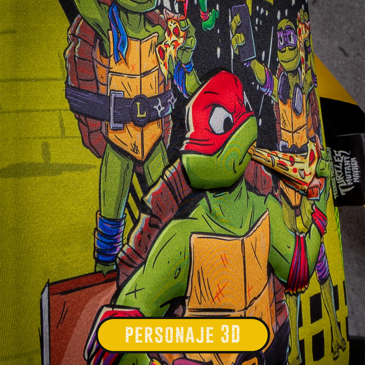 SET Mochila, lonchera y lapicera Tortugas Ninja 009